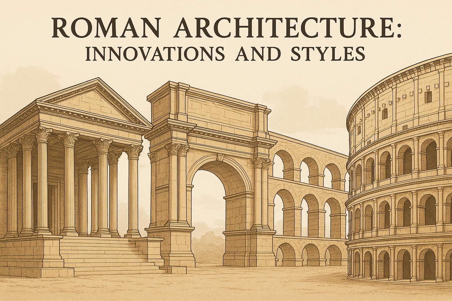 Roman Architecture: Innovations and Styles