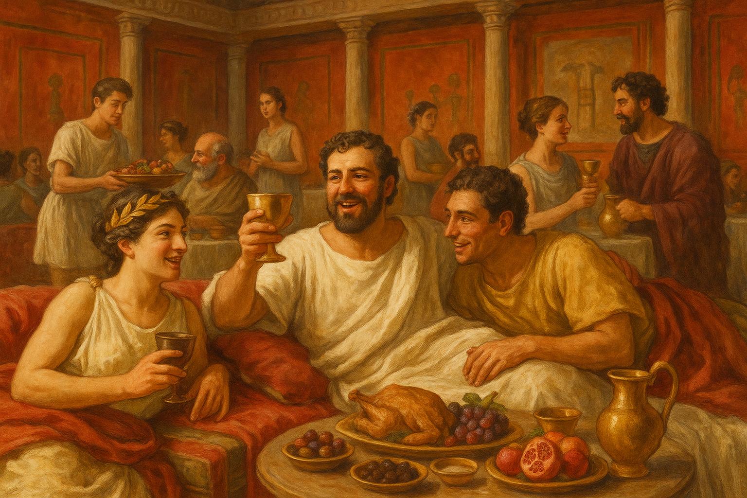 Roman Feasting and Banquets