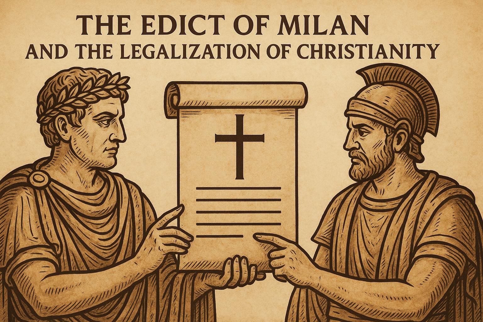 The Edict of Milan and the Legalization of Christianity