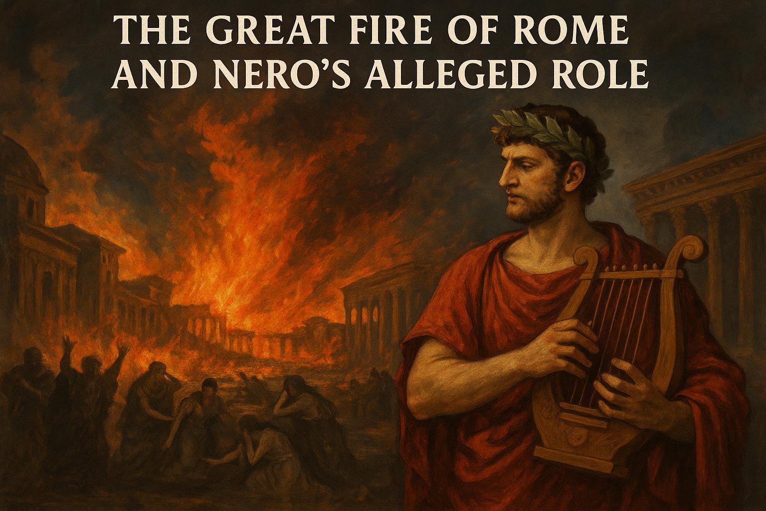 The Great Fire of Rome and Nero’s Alleged Role