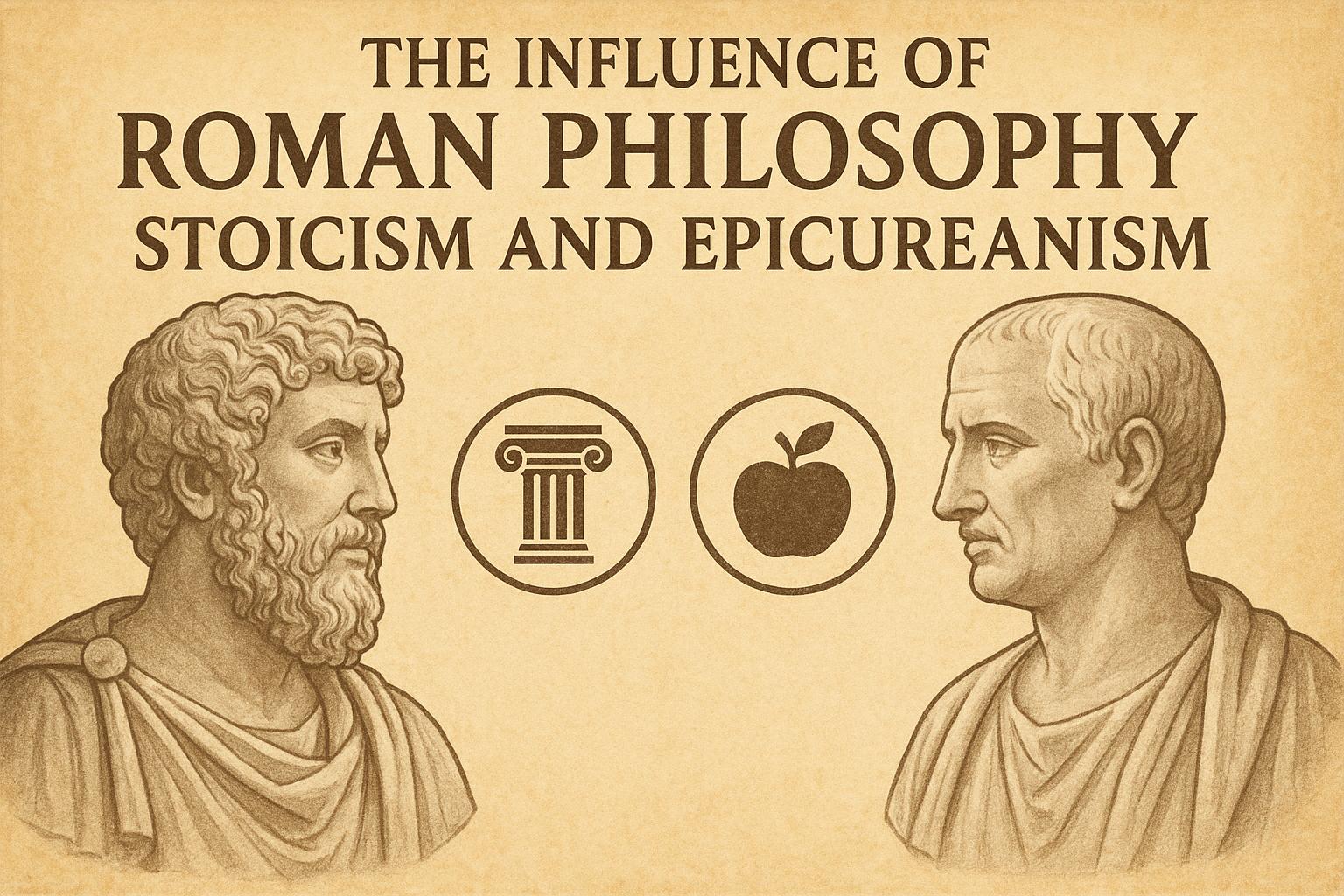 The Influence of Roman Philosophy: Stoicism and Epicureanism
