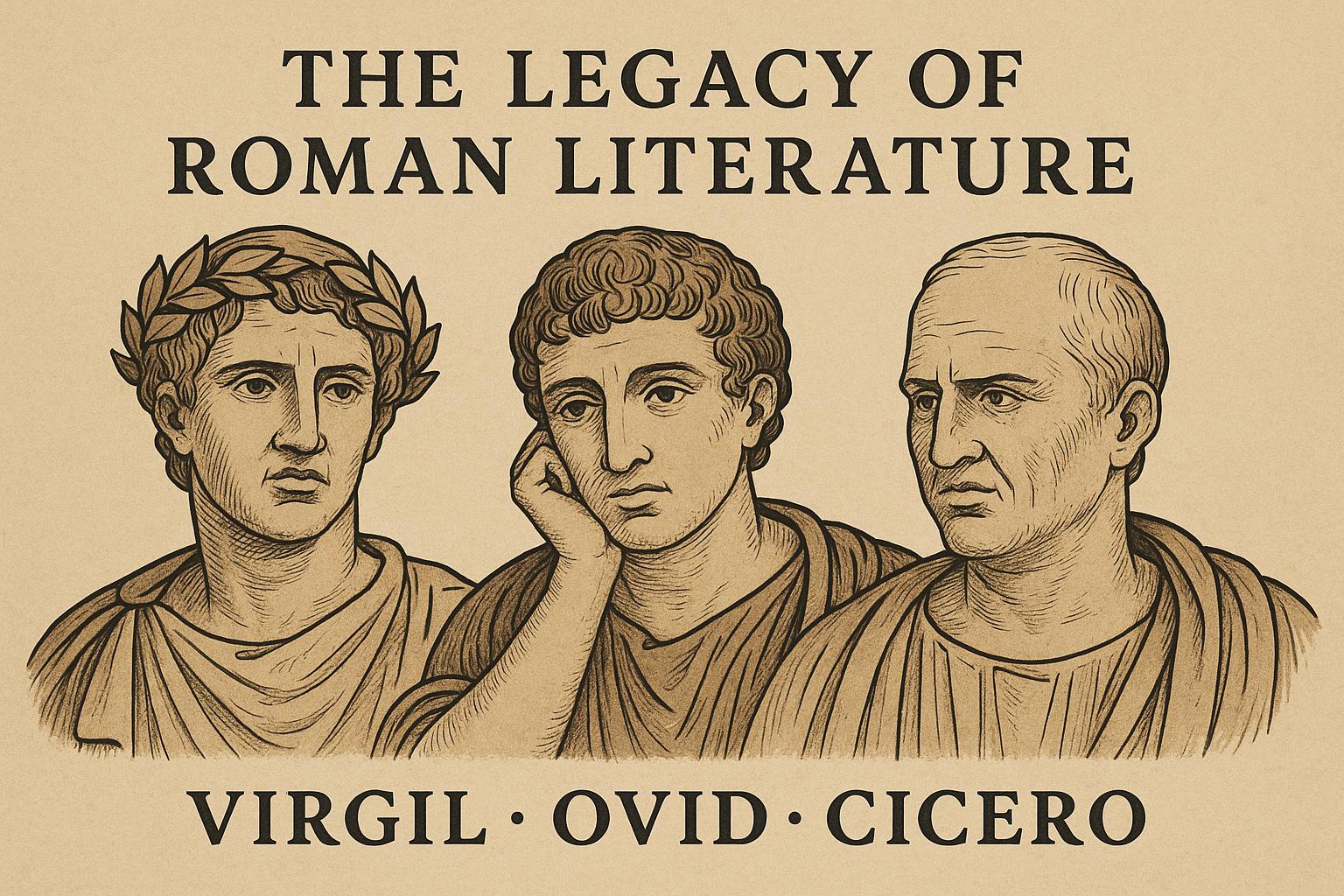 The Legacy of Roman Literature: Virgil, Ovid, and Cicero
