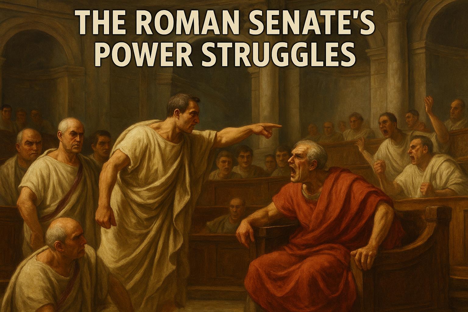 The Roman Senate’s Power Struggles