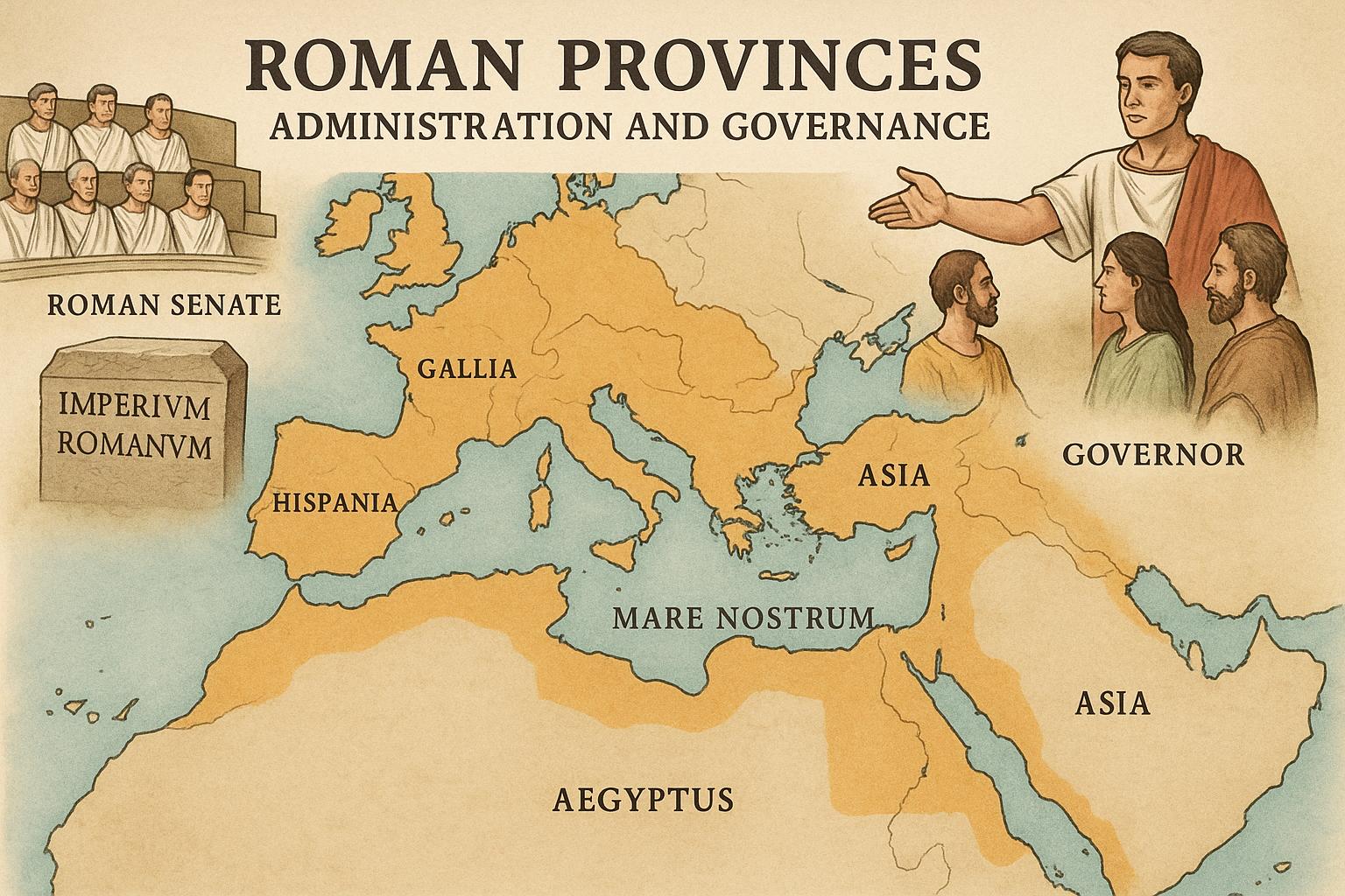 Roman Provinces: Administration and Governance