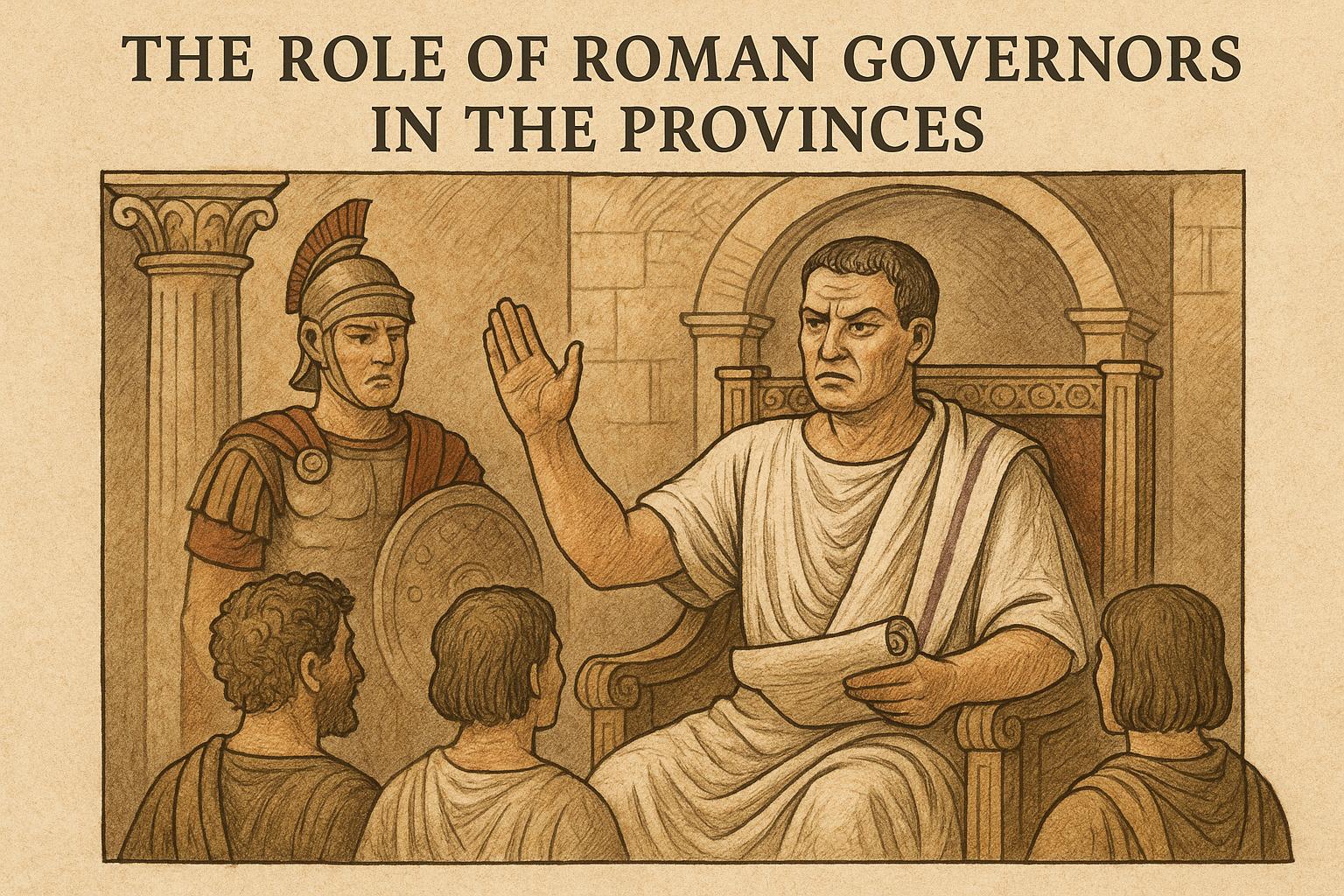 The Role of Roman Governors in the Provinces